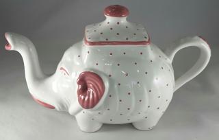 Gmundner Keramik-Elefantenkanne gro